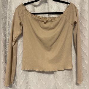 FashionNova Off-Shoulder Crop Top